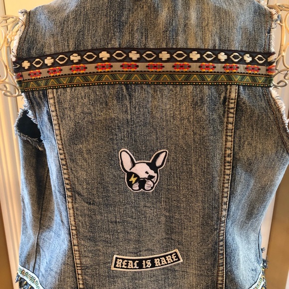 LOFT18 Vintage DEnim Orignal Vest - Picture 3 of 6